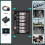 24V Relay Module, 6 Channel SPDT  Module with Isolated Optocoupler DIN Rail Mount Pluggable Power Relay Module 4