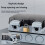 IP66 Outdoor Extension Lead 15A Rainproof Charging Socket Outdoor Double Socket Waterproof Box US Plug 3