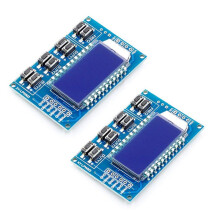 2Pcs 3-Kanal-PWM-Impulsgenerator mit Einstellbarer Frequenz Rechteckwelle Rechtecksignalgeneratormodul