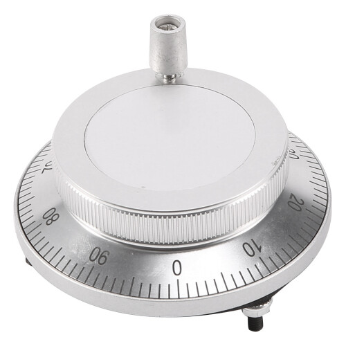 CNC Pulser Handwheel 5V 4Pin Pulse Manual Pulse Generator Hand Wheel CNC Machine Rotary Encoder 80mm 5V-4Pin-100PPR