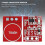 50Pcs Ttp223 Touch Button Modular Self-Locking Jog Capacitive  Single-Channel Transformation 9