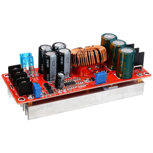 1200W 20A  Converter Boost Auto Step- Voedingsmodule Instelbare Voltage Converter 8-60V Naar 12-83V