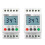 2X 3 Phase Din Rail Adjustable Under over Voltage Protector Voltage Monitoring Sequence Protection Relay 1