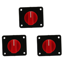 3X 12V 300A Battery Power Disconnect Battery Rotary Isolator Kill Off for RV Boat Car Truck Auto Yacht