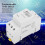 2X THC15A Digital Timer  Programmable Electronic  Control   Delay  DIN Rail AC220-240V 6