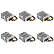 6X 24V Till 12V 30A 360W  -Omvandlare Step Down 24 Volt Till 12 Volt Buck Regulator Spänningstransformator