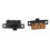 40Pcs High Knob 6 Pin 3 Position DPDT Panel Slide  0.5A 50V 4