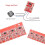 200Pcs TTP223 Touch Key  Module Touching Button Capacitor Type Single Channel Self Locking Touch  Sensor 8