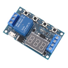 2X HW-521 Digital  Delay 1 Way Relay Trigger Cycle Timer Delay  Circuit Board Timing Control Module