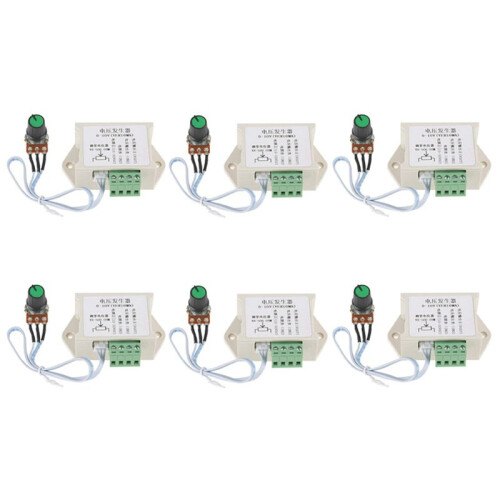 6X  Voltage Generator Module 0-10V 10MA Adjustable Analog Voltage Signal Generator for PLC MCU Industrial Controller