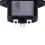 2X AC 250V 10A IEC 320 C13 Panel Mount Plug Connector Socket Black 8