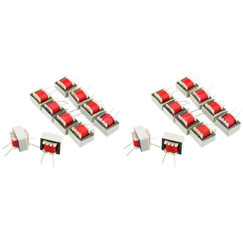 20PCS EI14 Audio Transformer 600:600 Ohm 1:1 EI14/EI-14 High Efficiency Audio Isolation  for Transform
