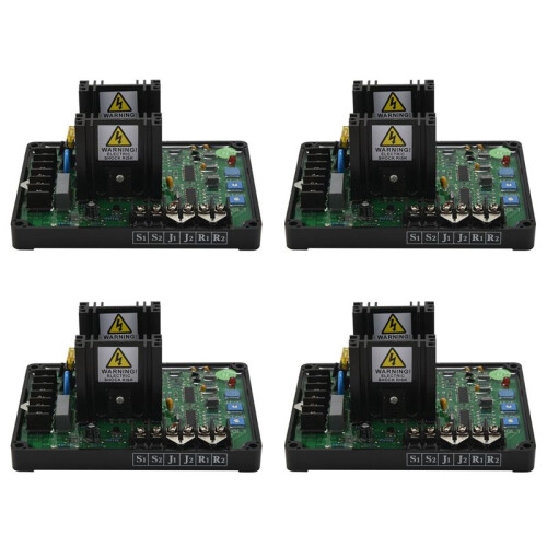 4X Gavr-20A Av Universal Brushless Automatic Voltage Regulator Module Avr Generator 220/400Vac Frequency Protection 1