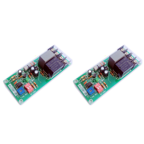 2X AC100V-220V Adjustable Timer Control Relay Module Turn Off Delay  Board for Exhaust Fan Mr22 19