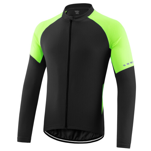 Maglie da ciclismo Basic da uomo 270g taglia M verde