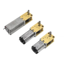 12V DC Worm Gear Motor Torque Slow Speed AllMetal Gearbox for DIY Robot Model 050_(E) 34136RPM