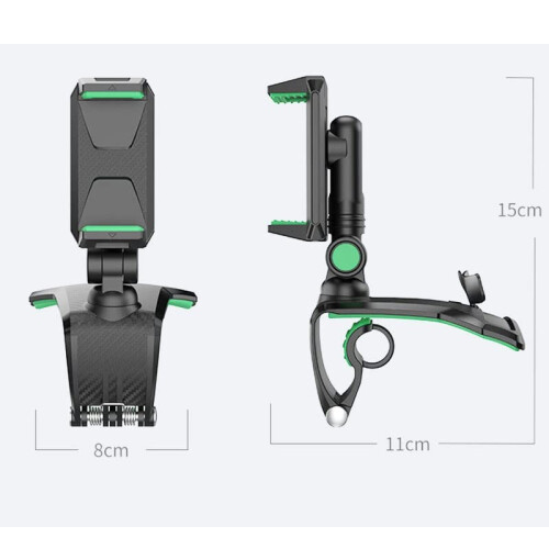 1260 Rotating Car Phone Holder, Universal Center Console Mount for GPS Navigation (D) 1