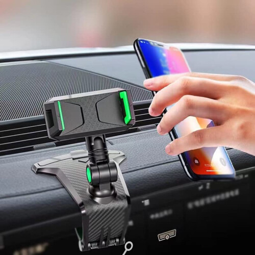 1260 Rotating Car Phone Holder, Universal Center Console Mount for GPS Navigation (D) 2