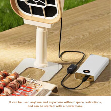 USB Desktop Range Hood for Induction Cooking