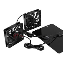 Solar Panel Fan Kit, 10W 12V Solar Powered Fan Outdoor Waterproof, Portable Ventilator Exhaust Fan with 2M Long Cable