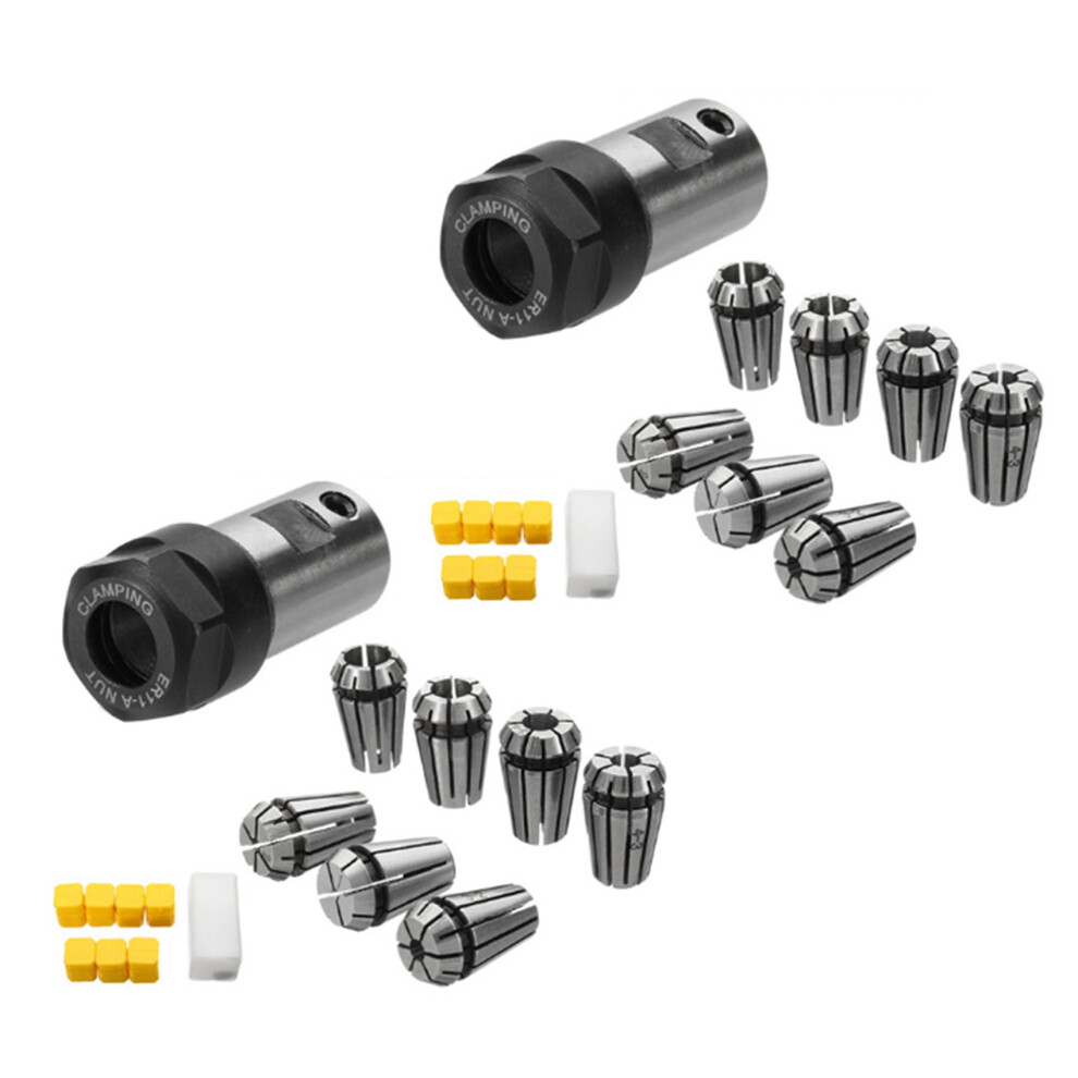 14Pcs Er11 1-7Mm Spring Collets With Er11a 5Mm Motor Shaft Holder Extension Rod 6032795668367