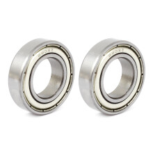 2X 6902Z 15 x 28 x 7mm Metal Shielded Miniature Deep Radial Bearing