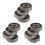 12Pcs 608 Ceramic  Bearing Scooter Bearings High Precision Rating Long Lasting 2