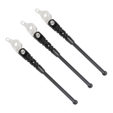 3X Litepro Bicycle Kick Stand Road Bike Kickstand Mountain Bike Bicycle Cycle Rack for Accessories(Black)