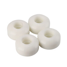 Skateboardräder mit Lagern 52X30mm Street PU Räder Skateboardteile  Longboard Räder (8Er Set) Weiß