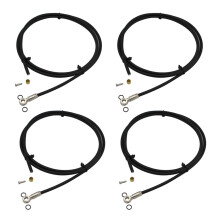 4X 2M Mtb Bicycle Cuttable Hydraulic Disc Brake Tube Hose Cable Wire for Slx Xt Bh90 / Bh59