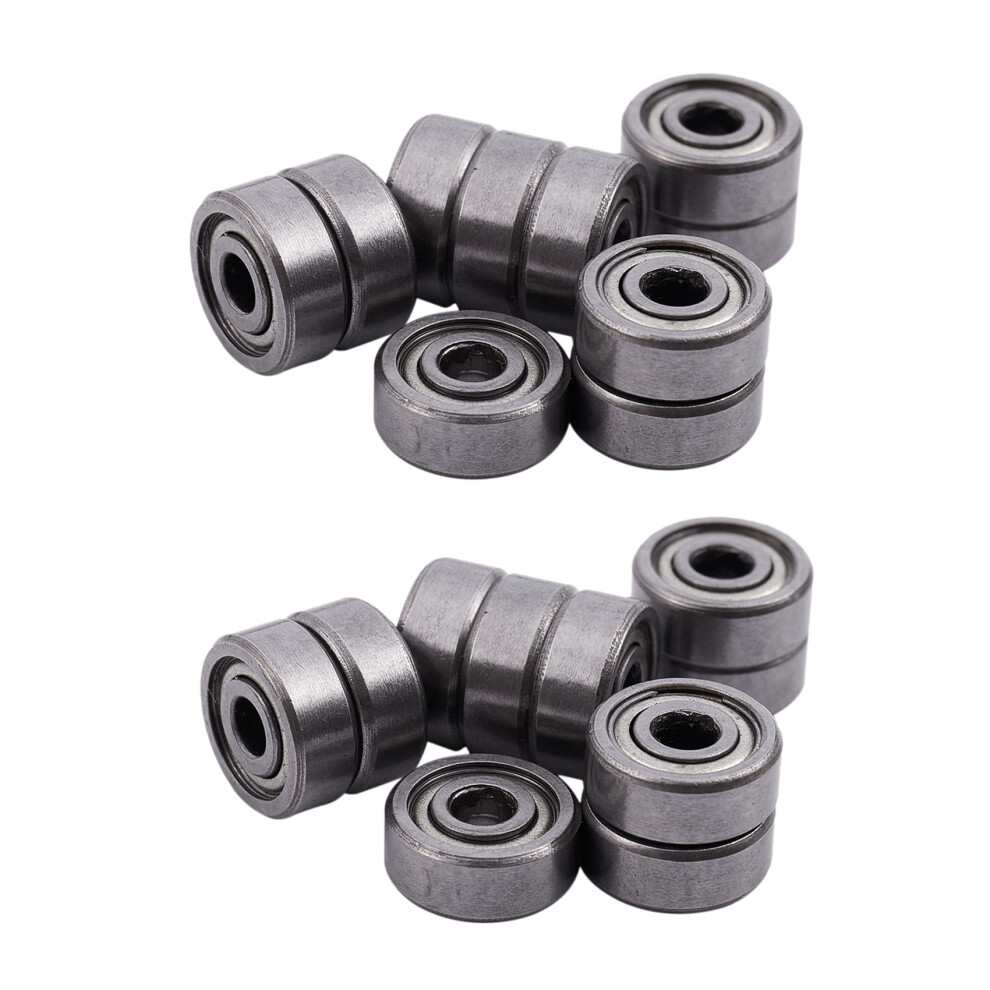 20 Pieces Miniature Radial Bearings 623Zz 3X10x4mm For Rc Car Practico 6032086056057