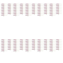 SUNMILE Fishing Lure Sea Fishing Lure Bait with Hook Eel Bionic Bait 5cm/0.6G T Tail Soft Insect Simulation Bait 150Pcs
