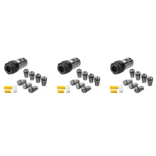21 Pezzi ER11 1-7mm Primavera Pinze con ER11A 5mm Il Motore Albero Titolare Estensione Asta