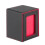 Card Storage Box for Trading Cards, Card Deck Box with Display Window Card Deck Case Red 1