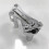 Braçadeira Superior de Riser de Guiador Reto de 3,5 Polegadas para  1 Polegada Bar Dyna Sportster Softail 3