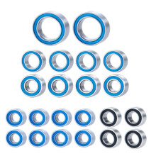 22 STKS Rubberen Afgedichte Kogellagerset voor  1/18 TRX4M RC Auto-Upgrades Onderdelenaccessoires