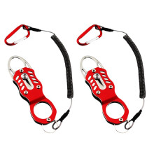 Fish Controller Stainless Steel Lure Hook Remover Fish Clamp Portable Lure Fish Control Fishing Tool Red