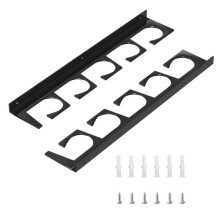 Wrought Iron Fishing Rod Rack, Can Be Hung Wall or Ceiling, Horizontal Support, Can Accommodate 6 Fishing Rods