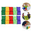 Throwing Game, Outdoor Safety Throwing Game, Square Solid Color Double Layer Leakproof Sandbag 8