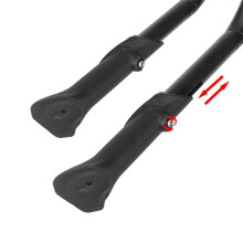 Bicycle Kickstand Support Rack Adjustable Length Parking Rack for E-Bike, Mountain Bike Bicycle Accessories F