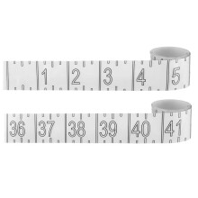72 Inch Fish Measuring Tape Waterproof Fish Ruler Sticker Decal Clear Self Adhesive Fish Ruler for Boat Fishing