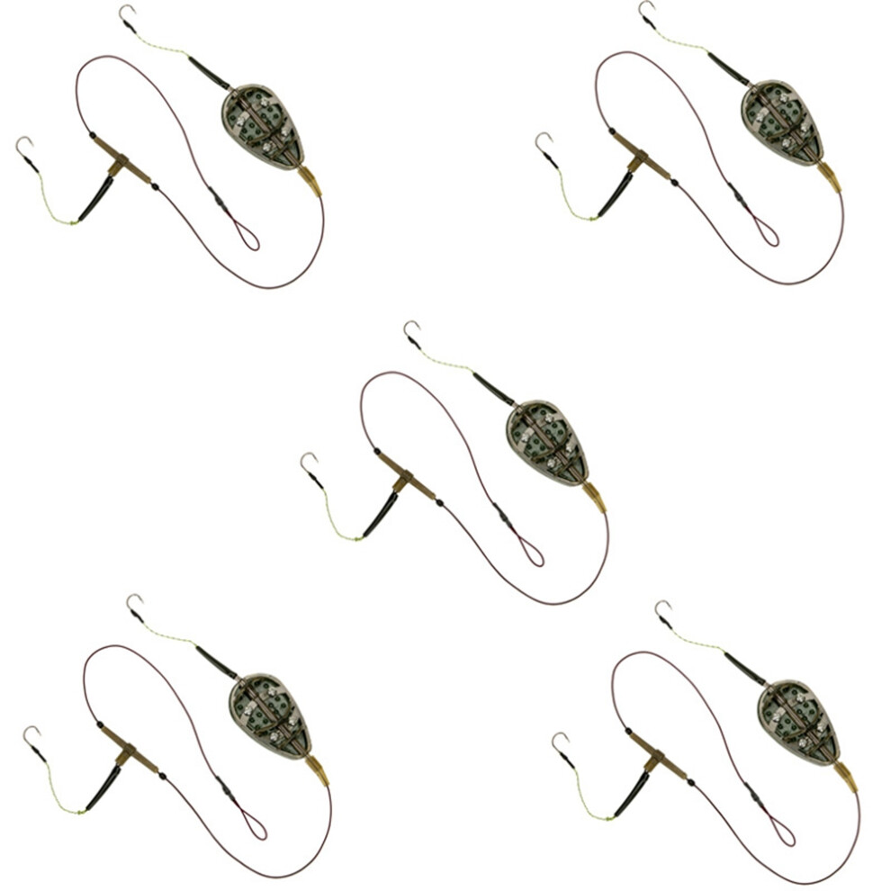 Photos - Lure / Spinner European Carp Fishing Feeder Fishing Rig Bait Cage Nesting Device Weighted Lead 60G
