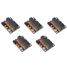 5X Micro-Bit Expansion Board IOBIT V2.0 Breakout Adapter Shield with Buzzer for BBC Micro:Bit Kids'S Python Programming