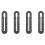 4X Support de Rails de Glissière de Kayak Accessoires de Bricolage Support de Canne à Pêche Support de Base de Montage Compatible RAM 1