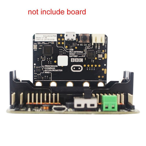 5X Micro: Bit-Erweiterungskarte Robotbit V2.0 Unterstützt Makecode-Offline-Programmierung für Micro: Bit-Erweiterungskarte Robotbit 2