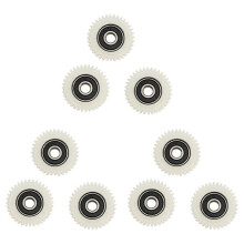 9Pcs 36 Teeth 38mm Nylon Electronic Motor Gear Bearing Gears for Bafang Electric Bike Bicycle