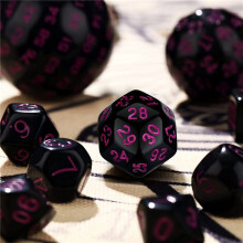 30-Delige Complete Veelvlakkige DND-Dobbelstenenset D3-D100 Sferische RPG-Dobbelstenenset voor Benodigdheden voor Rollenspellen voor Tafelspellen