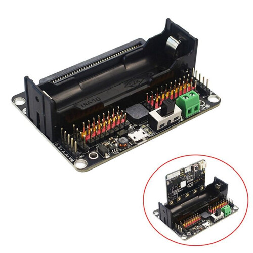 5X Carte D'Extension Micro: Bit Robotbit V2.0 Prend en Charge la Programmation Hors Ligne Makecode Carte D'Extension pour Micro: Bit Robotbit 2