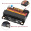 5X Carte D'Extension Micro-Bit Bouclier D'Adaptateur de Dérivation IOBIT V2.0 avec Buzzer pour BBC Micro: Programmation Graphique Python pour Peu 4