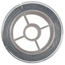 2pcs 500M 50LB Colorful 4 Strands Multifilament PE Braid Fishing (Grey)